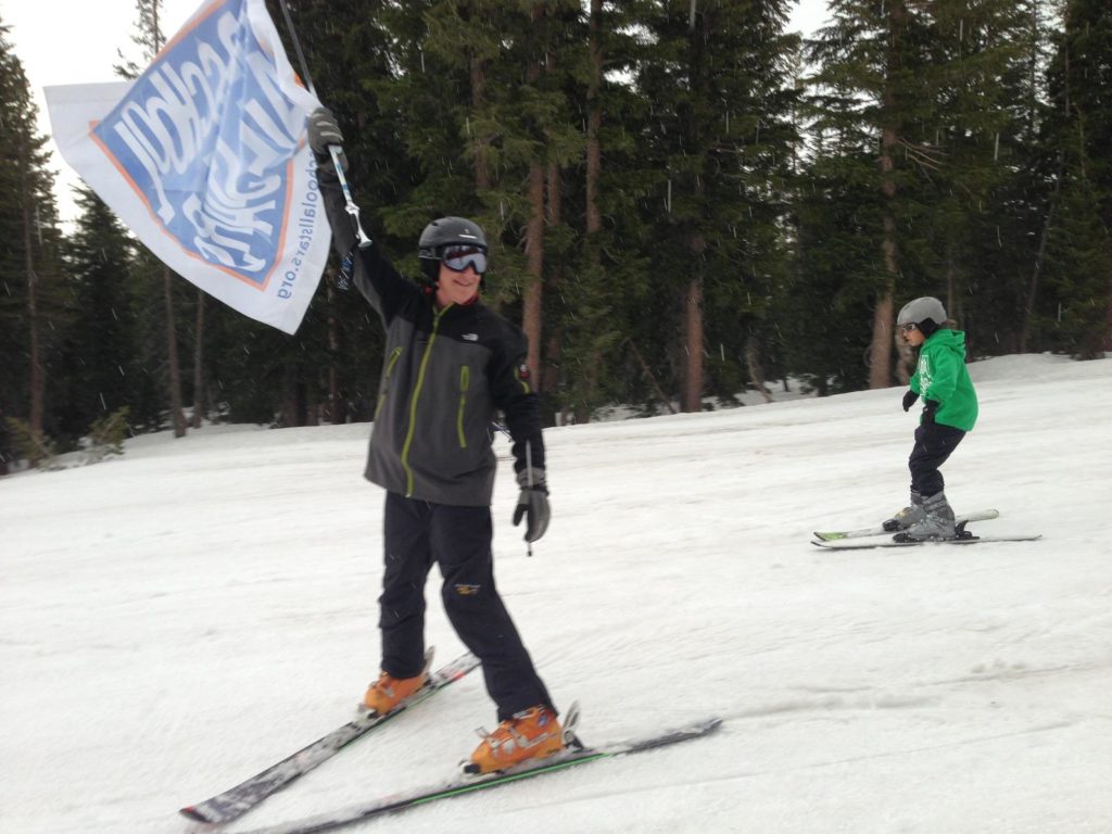 Paul Wachter is Appointed Chairman of the National Board of Directors (Pictured Here at the Inaugural Student Ski Trip to Mammoth Lakes, CA)